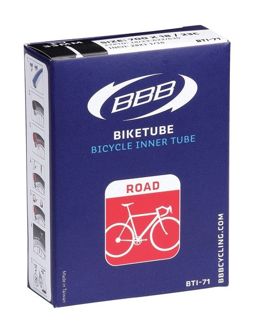 BBB Cycling BTI-71.FV.60 Inner Tube 700X18/23/2528C French 60MM