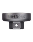 BBB Cycling BTl-105D Tool 1/2" Socket Bracket Plug Dub Bottom Bracket Tool - Grey