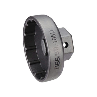 BBB Cycling BTl-105D Tool 1/2" Socket Bracket Plug Dub Bottom Bracket Tool - Grey