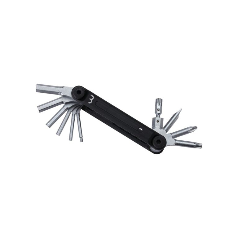 BBB Cycling BTL-201 Folding Tool Flipout 12 Functions Multitool - Black