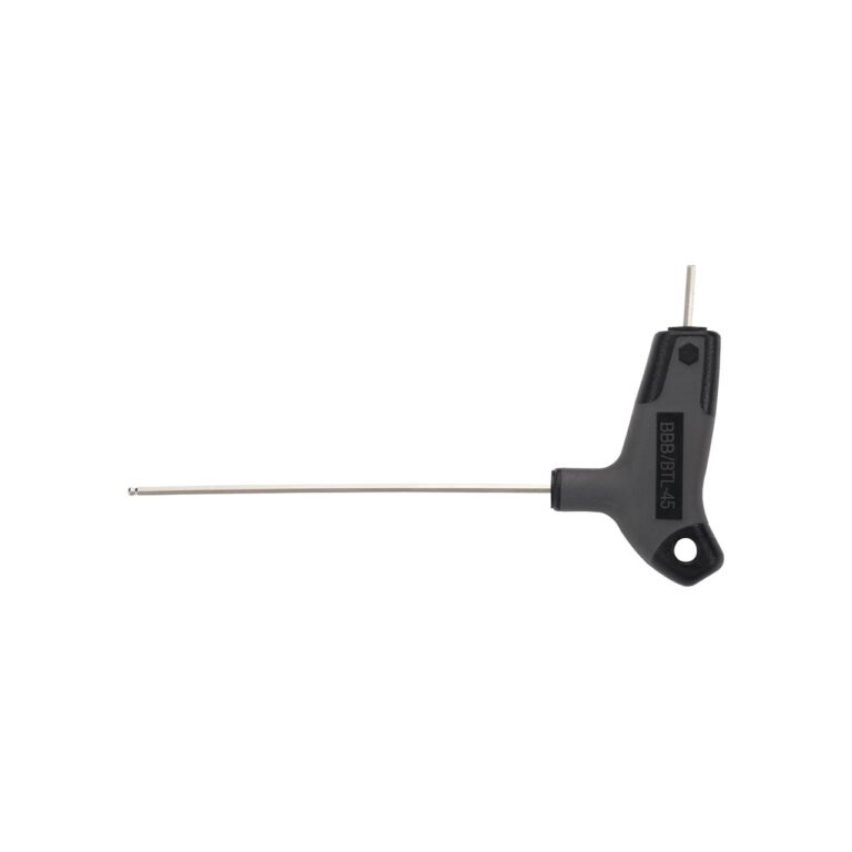 BBB Cycling BTL-45.5 Hex-T Wrench 5MM - Black/Silver