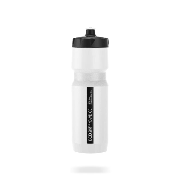 BBB Cycling BWB-05-WHBK-750 CompTank Water Bottle 750ML - White/Black
