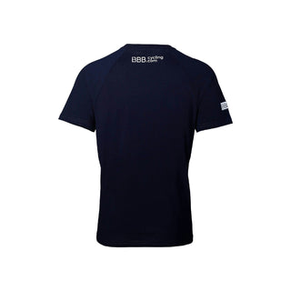 BBB Cycling BBW-801 Stripes Short Sleeve T-Shirt - Navy Blue