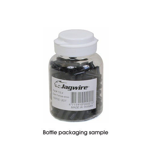 Jagwire Brake Cable Ferrules 5mm - Pack of 50 (Bottle)