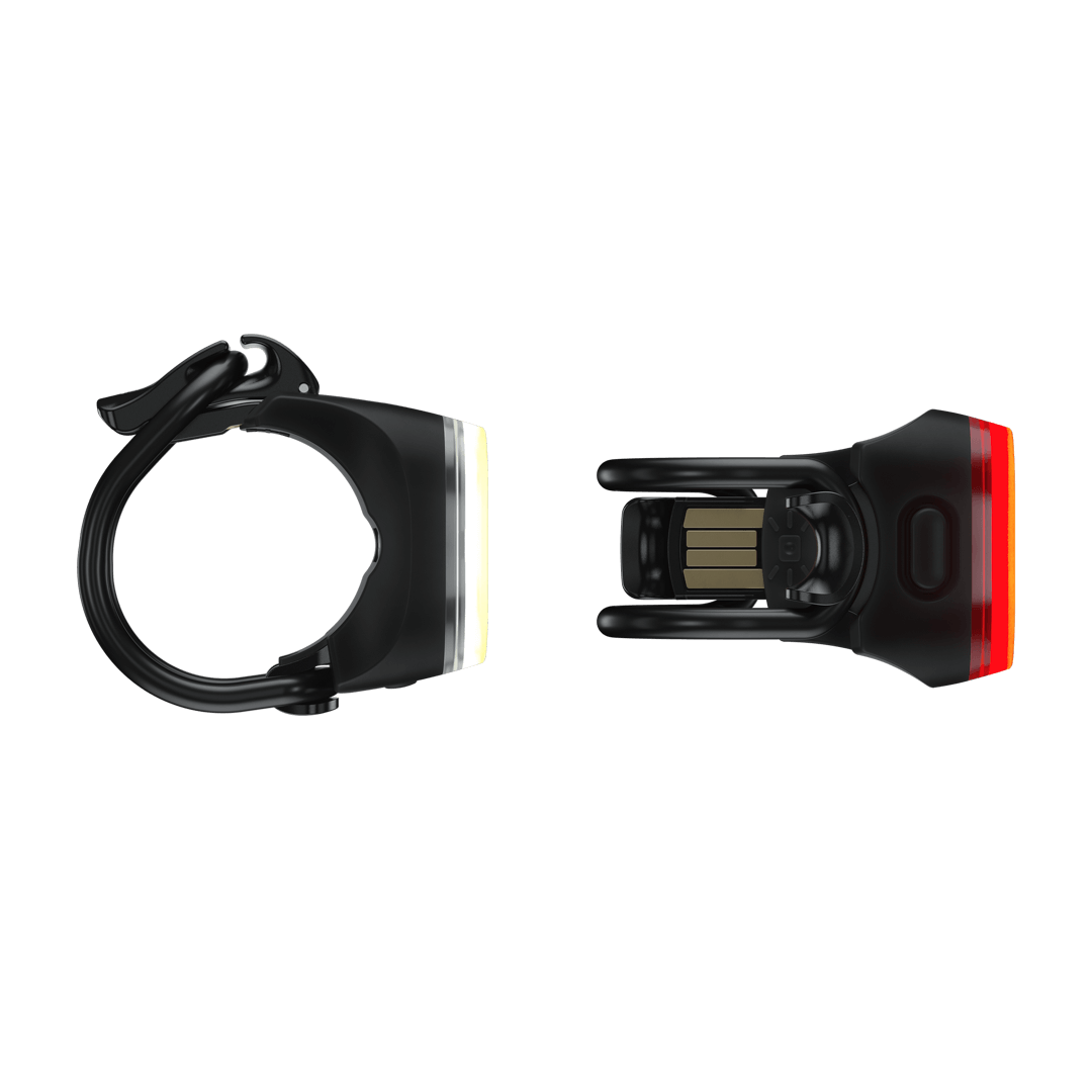 Knog Blinder Mini 50/30 USB Rechargeable Light Set Square Light Pattern