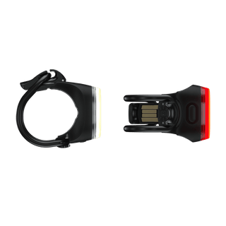 Knog Blinder Mini 50/30 USB Rechargeable Light Set Cross Light Pattern