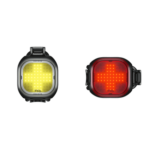Knog Blinder Mini 50/30 USB Rechargeable Light Set Cross Light Pattern