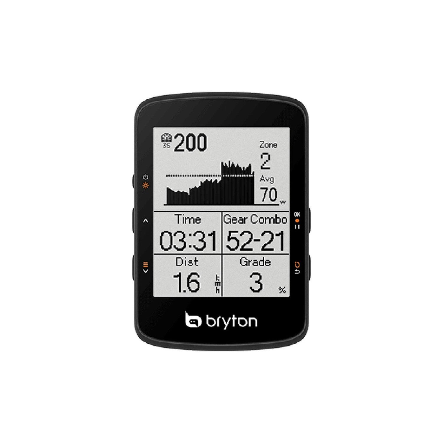 Bryton Rider 460 Cycling Computer With HRM and CAD