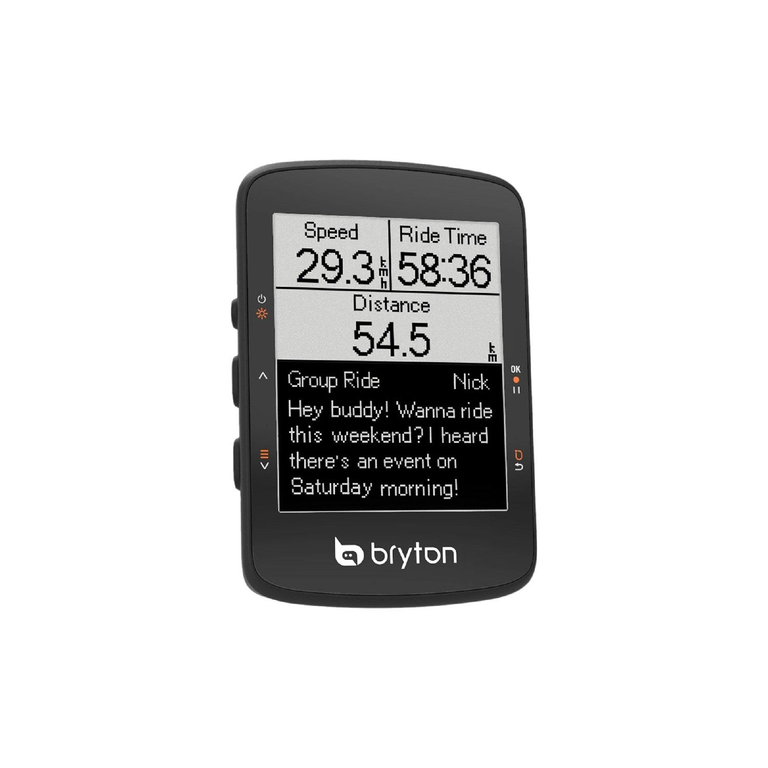 Bryton Rider 460 Cycling Computer With HRM and CAD