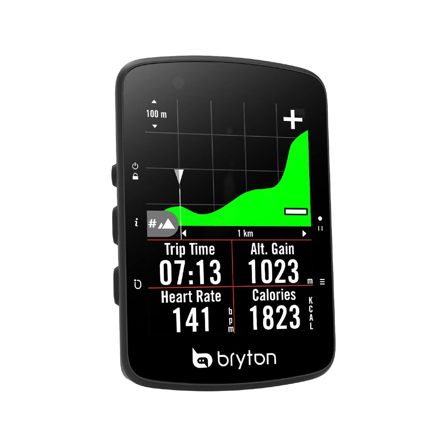 Bryton Rider 650 GPS Cycling Computer With CAD SPD &amp; HRM Sensors - Black
