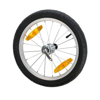 Burley Wheel Assembly 16 Alloy Wheel Quick Release - Silver