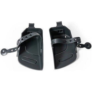Burley Dash Footrests With Strap - Black