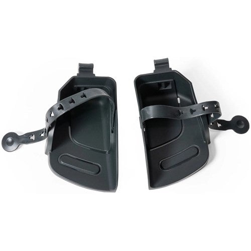 Burley Dash Footrests With Strap - Black