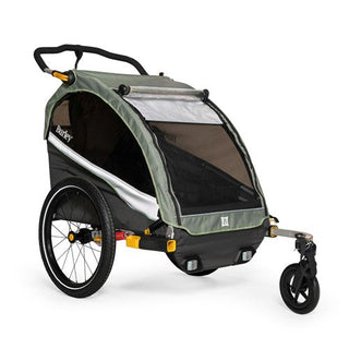 Burley D'Lite X Double Trailer - Green