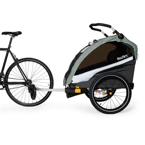 Burley D'Lite X Double Trailer - Green