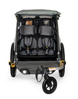 Burley D'Lite X Double Trailer - Green