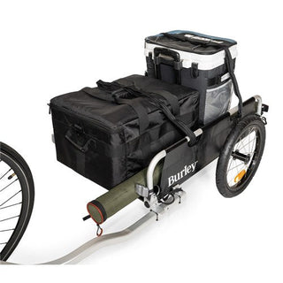 Burley Flatbed Cargo Trailer - Black