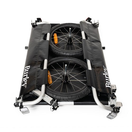 Burley Flatbed Cargo Trailer - Black