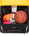 Burley Bee Single Bike Trailer - Yellow/Black
