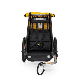 Burley Bee Single Bike Trailer - Yellow/Black