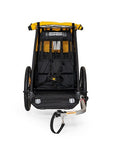 Burley Bee Single Bike Trailer - Yellow/Black
