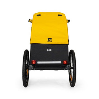 Burley Bee Single Bike Trailer - Yellow/Black