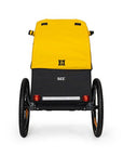 Burley Bee Single Bike Trailer - Yellow/Black