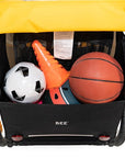 Burley Bee Double Bike Trailer - Yellow/Black