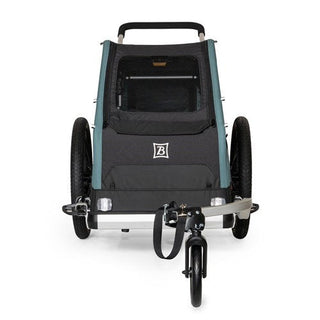 Burley Bark Ranger Trailer - Black/Turquoise Matt