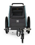 Burley Bark Ranger Trailer - Black/Turquoise Matt