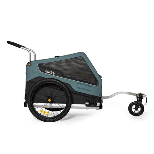 Burley Bark Ranger Trailer - Black/Turquoise Matt