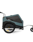 Burley Bark Ranger Trailer - Black/Turquoise Matt