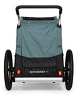 Burley Bark Ranger XL Pet Trailer - Black/Turquoise Matt