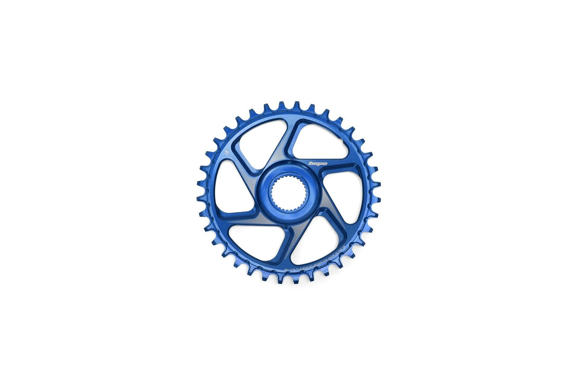 Hope R22 E-Bike Chainring Boost - 36 Teeth Blue