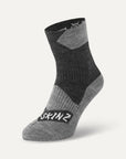 SealSkinz Classic Socks - Black/Grey