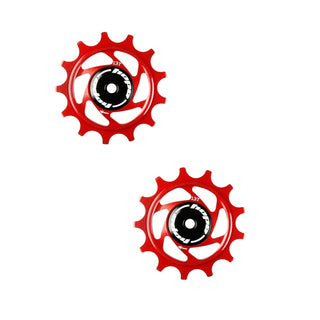 Hope Jockey Wheels Pair - 13 Teeth Red