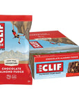 Clif Energy Bars Protein Snack 12 Pack - Chocolate Almond Fudge