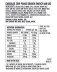 Clif Energy Bars Snack 12 Pack - Chocolate Chip Peanut Crunch