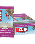 Clif Energy Bars Snack 12 Pack - Chocolate Chip Peanut Crunch