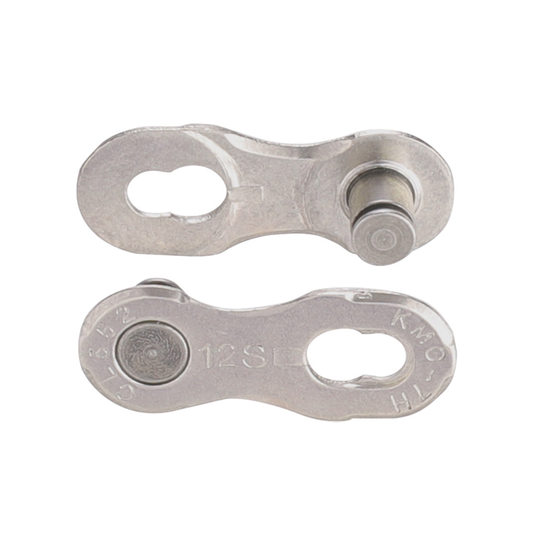 KMC 12 Speed Connecting Link 2 Pack - Silver