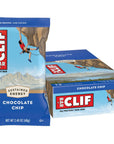 Clif Energy Bars Protein Snack 12 Pack - Chocolate Chip