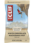 Clif Energy Bars Protein Snack 12 Pack - White Chocolate Macadamia