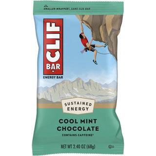 Clif Energy Bars Snack 12 Pack - Cool Mint Chocolate