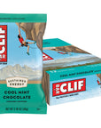 Clif Energy Bars Snack 12 Pack - Cool Mint Chocolate
