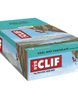 Clif Energy Bars Snack 12 Pack - Cool Mint Chocolate