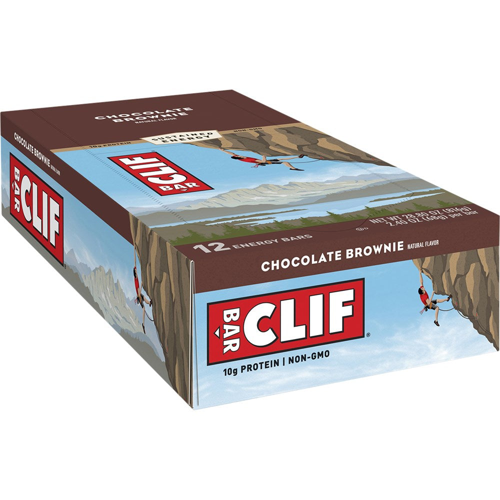 Clif Energy Bars Snack 12 Pack - Chocolate Brownie