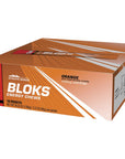 Clif Bloks Energy Chews 18 Pack - Orange 25mg Caffeine