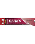 Clif Bloks Energy Chews 18 Pack - Strawberry