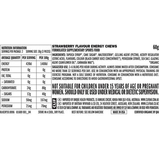 Clif Bloks Energy Chews 18 Pack - Strawberry