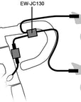 Shimano EW-JC130 Y-Split Rooting Electric Wire for Di2 3x Port 350mm/50mm/250mm